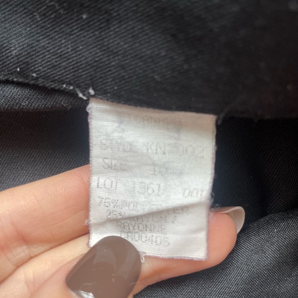 Vintage Haggar High Rise Black Dress Pants Trousers - Picture 5 of 8